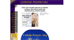 Desktop Screenshot of catholic-prayers.org